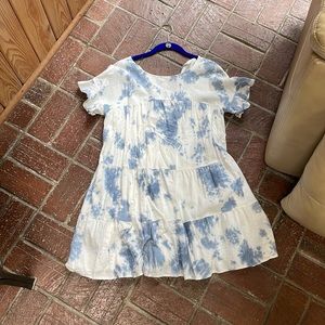 Used tie dye dress